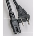 Dark Brown Fabric Twisted Cord Electrical Cable